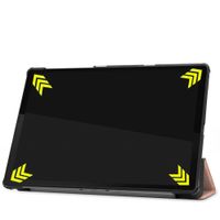 imoshion Coque tablette Trifold Lenovo Tab M10 Plus / M10 FHD Plus - Rose Doré