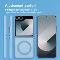 imoshion Coque Color Guard avec MagSafe Samsung Galaxy Z Flip 7 - Bleu clair