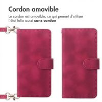 imoshion Etui de télephone portefeuille avec cordon Apple iPhone 17e / 16e - Rouge