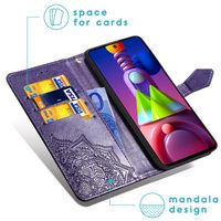 imoshion Etui de téléphone portefeuille Mandala Galaxy M51