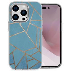 imoshion Coque Design iPhone 14 Pro - Blue Graphic