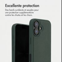 Accezz Coque arrière Edge avec MagSafe Apple iPhone 17 - Vert