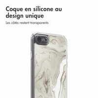 imoshion Coque Design Apple iPhone SE (2022 / 2020) / 8 / 7 - Sandy Marble