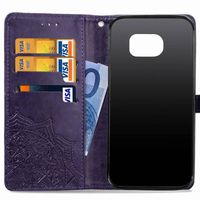 imoshion Etui de télephone Mandala Samsung Galaxy S7 - Violet