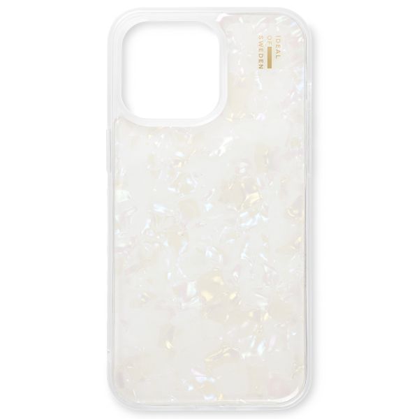 iDeal of Sweden Coque Pearlized Apple iPhone 15 Pro Max - Blanc