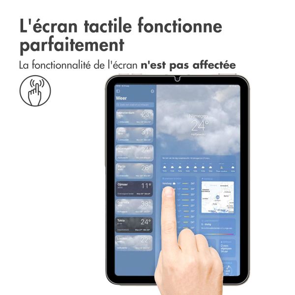 imoshion Protection d'écran en verre trempé Apple iPad Mini 7 (2024) / iPad Mini 6 (2021)
