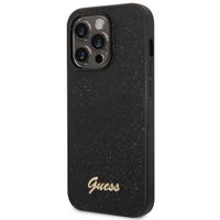 Guess Coque Glitter Flakes iPhone 14 Pro Max - Noir