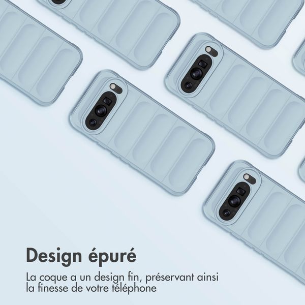 imoshion EasyGrip Backcover Google Pixel 9 / 9 Pro - Bleu clair