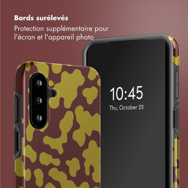 Selencia Coque arrière Vivid Samsung Galaxy A17 - Moo'd Olive Dust