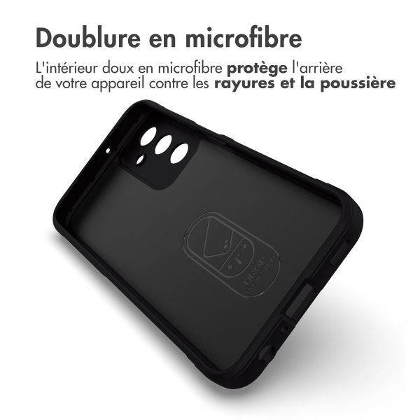 imoshion Coque arrière EasyGrip Samsung Galaxy A25 (5G) - Noir