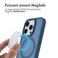 imoshion Coque Color Guard avec MagSafe iPhone 15 Pro - Bleu foncé