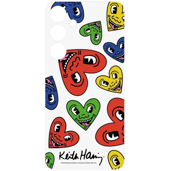 Samsung Carte Heart Keith Haring originale Galaxy S24 - Red