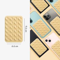 Selencia Support de téléphone à ventouses MagSafe - Butter Yellow