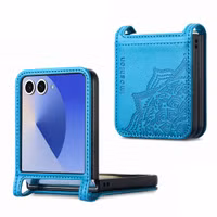 imoshion Mandala Bookcase Samsung Galaxy Z Flip 7 - Turquoise