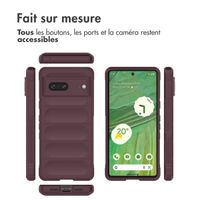 imoshion Coque arrière EasyGrip Google Pixel 7 - Aubergine