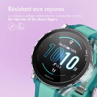 imoshion Coque rigide à couverture complète Garmin Forerunner 165 / 165 Music - Transparent