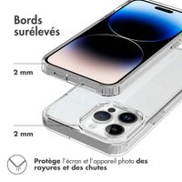 Accezz Coque Xtreme Impact Apple iPhone 15 Pro Max - Transparent