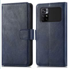 imoshion Étui de télephone portefeuille Xiaomi Poco M4 Pro 5G - Bleu foncé