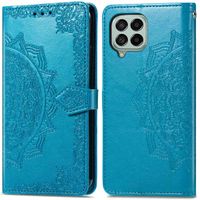 imoshion Etui de téléphone portefeuille Mandala Samsung Galaxy M53 - Turquoise