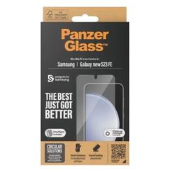 PanzerGlass Protection d'écran Ultra-Wide Fit Anti-bactérienne avec applicateur Samsung Galaxy S24 FE