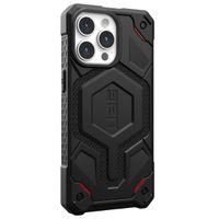 UAG Coque arrière Monarch Pro Apple iPhone 15 Pro Max - Kevlar Black