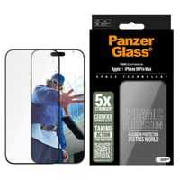 PanzerGlass Protecteur d'écran en céramique avec applicateur Apple iPhone 16 Pro Max