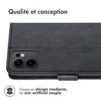 imoshion Étui de télephone portefeuille Oppo Reno 13 - Noir