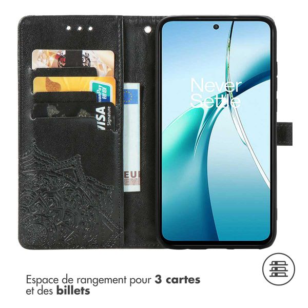 imoshion Etui de télephone Mandala Samsung Galaxy S25 Edge - Noir