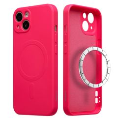 imoshion Coque Couleur avec MagSafe Apple iPhone 13 - Neon Pink