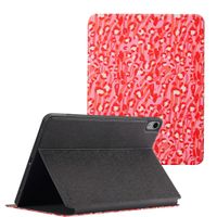 Selencia Coque tablette Vivid Apple iPad Air 11 pouces (2025) M3 / (2024) M2 / Air 5 (2022) / Air 4 (2020) - Wild Spots Lipstick