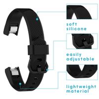 imoshion Bracelet silicone le Fitbit Alta (HR) - Noir