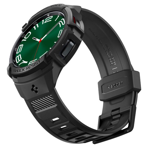 Spigen Rugged Armor™ Pro Case  Samsung Galaxy Watch 6 Classic - 47 mm - Noir