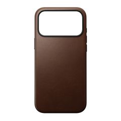 Nomad Coque Modern Leather avec MagSafe Apple iPhone 17 Pro Max - Marron