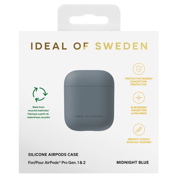 iDeal of Sweden Coque silicone Apple AirPods 1 / 2 - Midnight Blue