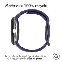 imoshion Bracelet en silicone⁺ Google Pixel Watch / Watch 2 / Watch 3 / Watch 4 (41 mm) - Taille L - Bleu foncé