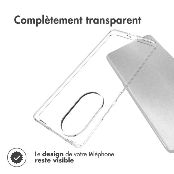 Accezz Coque Clear Oppo Reno 10 / 10 Pro - Transparent