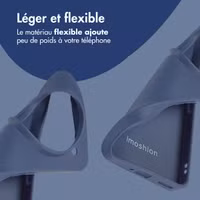 imoshion Coque Couleur Nothing Phone (3a) Pro - Bleu foncé