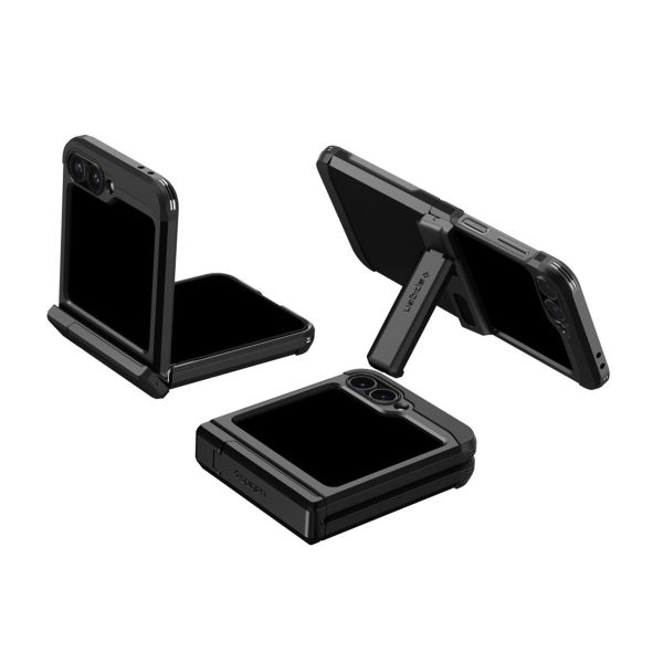 Spigen Coque Tough Armor Pro Samsung Galaxy Z Flip 6 / Flip 7 FE - Black