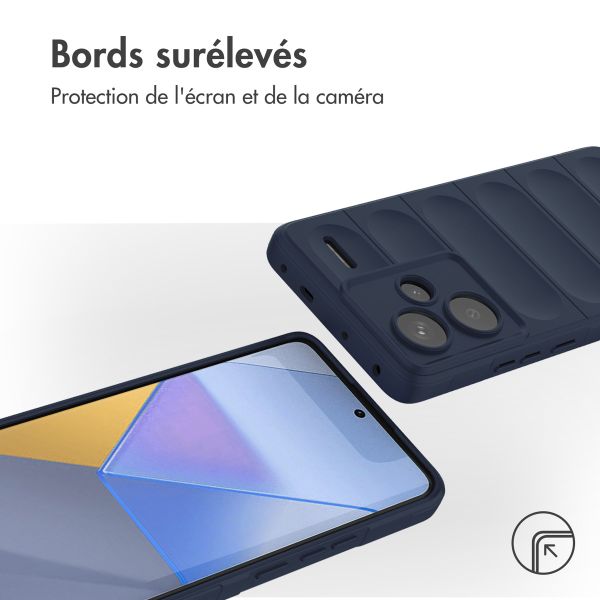 imoshion EasyGrip Backcover Xiaomi Redmi Note 13 Pro Plus (5G) - Bleu foncé