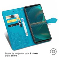 imoshion Etui de télephone Mandala Sony Xperia 5 IV - Turquoise