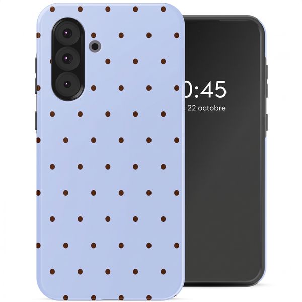 Selencia Coque arrière Vivid pour Samsung Galaxy A36 / A56 - Happy Dots ...