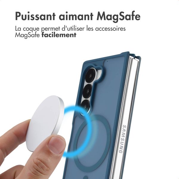 imoshion Coque Color Guard avec MagSafe Samsung Galaxy Z Fold 6 - Bleu foncé