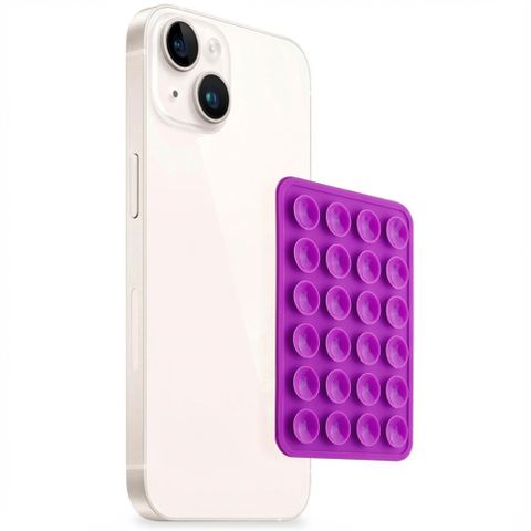Selencia Pack de 2 Supports de téléphone à ventouse - Violet