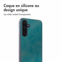 imoshion Coque Design Samsung Galaxy A35 - Topo Turquoise