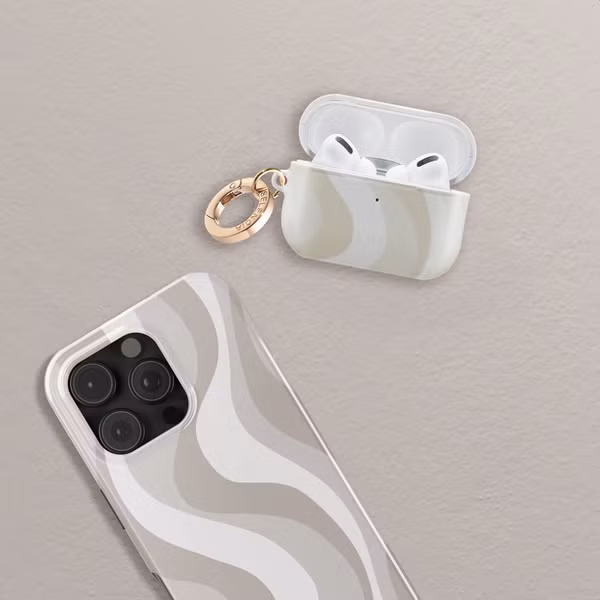 Selencia Coque Vivid Apple AirPods Pro 2 - Desert Waves Beige