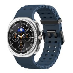 imoshion Bracelet Ocean en silicone Samsung Galaxy Watch 8 (40/44mm) / Classic (46mm) - Bleu foncé