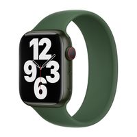 Apple Bracelet Boucle unique en Silicone Apple Watch Series 1 - 11 / SE / Ultra (44/45/46/49 mm) - Taille 8 - Clover