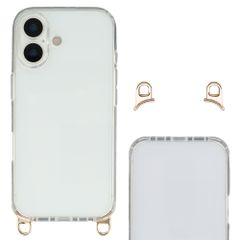 Selencia Coque arrière avec crochets amovibles Apple iPhone 17 - Transparent