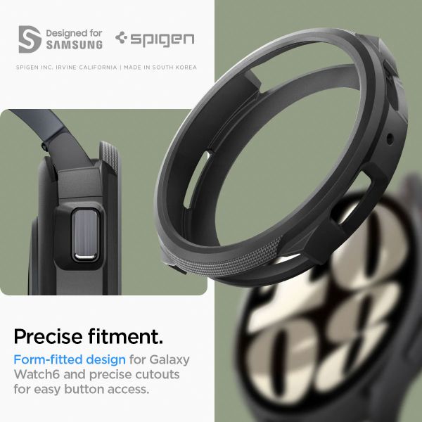 Spigen Coque Liquid Air™ Pro Samsung Galaxy Watch 6 - 40 mm - Matte Black