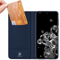 Dux Ducis Étui de téléphone Slim Samsung Galaxy S21 Plus - Bleu foncé